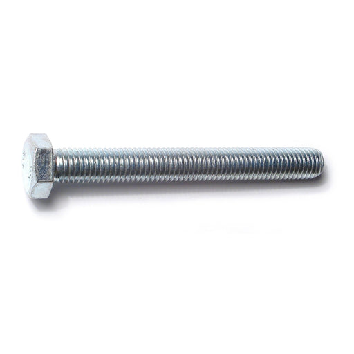 12mm-1.75 x 100mm Zinc Plated Class 8.8 Steel Coarse Full Thread Hex Bolts