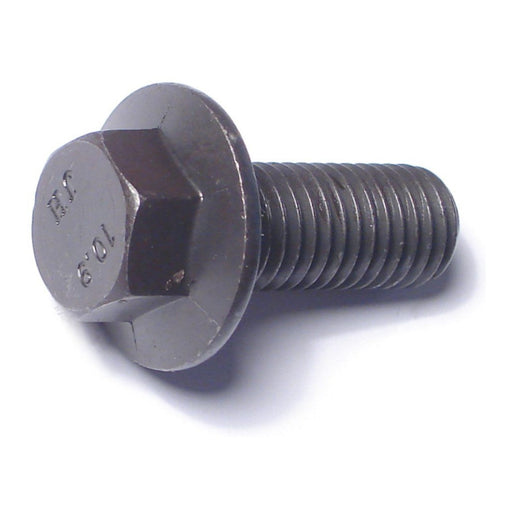 14mm-2.0 x 35mm Black Phosphate Class 10.9 Steel Coarse Thread Hex Washer Head Flange Bolts