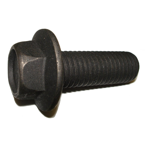 14mm-2.0 x 40mm Black Phosphate Class 10.9 Steel Coarse Thread Hex Washer Head Flange Bolts