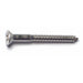 #10 x 2" 18-8 Stainless Steel Phillips Flat Head Wood Screws