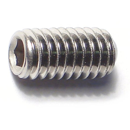 5/16"-18 x 5/8" 18-8 Stainless Steel Coarse Thread Hex Socket Headless Set Screws