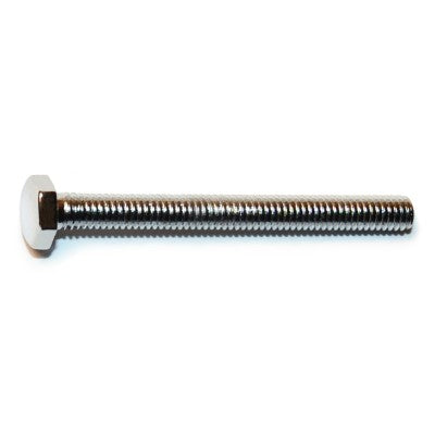 4mm-0.7 x 40mm Chrome Plated Class 8.8 Steel Coarse Thread Hex Cap Screws