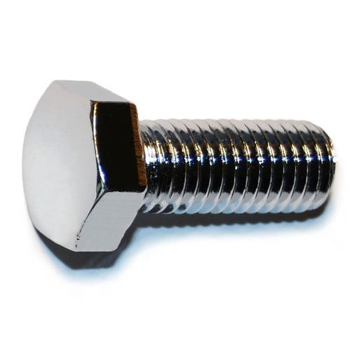 12mm-1.75 x 30mm Chrome Plated Class 8.8 Steel Coarse Thread Hex Cap Screws