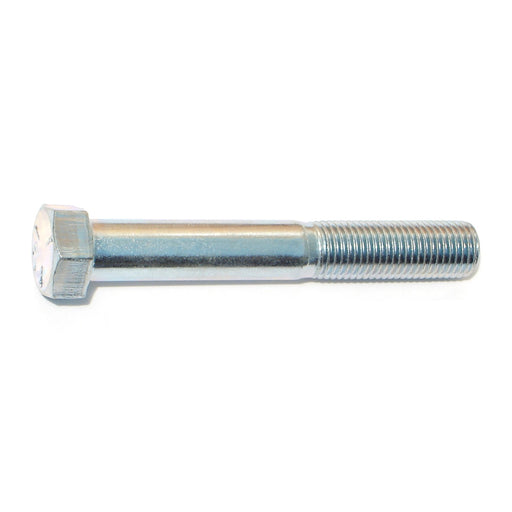 7/16"-20 x 3" Zinc Plated Grade 5 Steel Fine Thread Hex Cap Screws