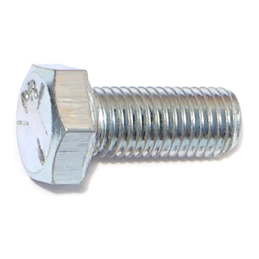 5/16"-24 x 3/4" Zinc Plated Grade 5 Steel Fine Thread Hex Cap Screws