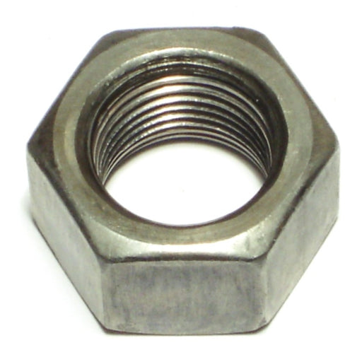 3/4"-16 Plain Steel Fine Thread Left Hand Hex Nuts