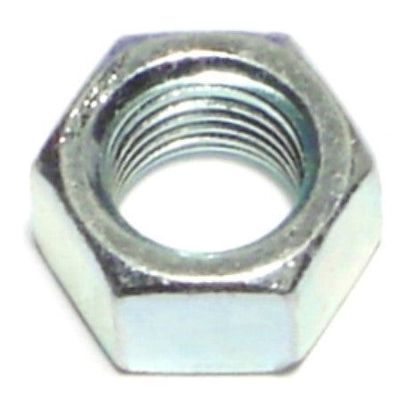 3/8"-24 Plain Steel Fine Thread Left Hand Hex Nuts