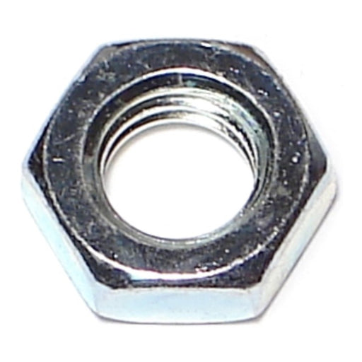 7/16"-14 x 25/32" Zinc Plated Steel Coarse Thread Hex Jam Nuts