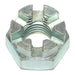 1/4"-28 Zinc Plated Steel Fine Thread Castle Hex Nuts