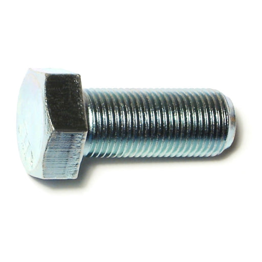 5/8"-18 x 1-1/2" Zinc Plated Grade 5 Steel Fine Thread Hex Cap Screws