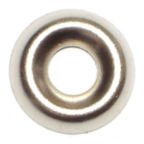 #6 x 5/32" x 15/32" Nickel Plated Brass Finishing Washers