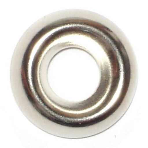 #8 x 13/64" x 17/32" Nickel Plated Brass Finishing Washers