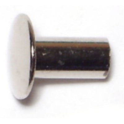 3/16" x 3/8" x 1/4" Steel Truss Head Tubular Rivets