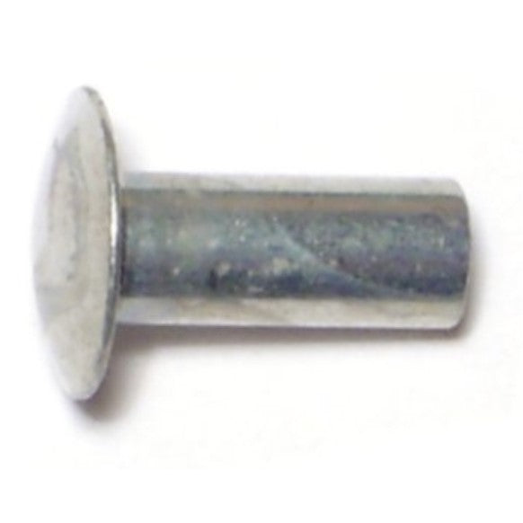 3/16" x 7/16" Zinc Plated Steel Tubular Rivets