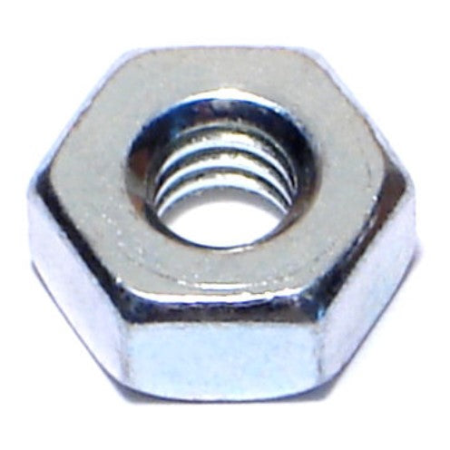 1/4"-20 Zinc Plated Grade 2 Steel Coarse Thread Heavy Hex Nuts