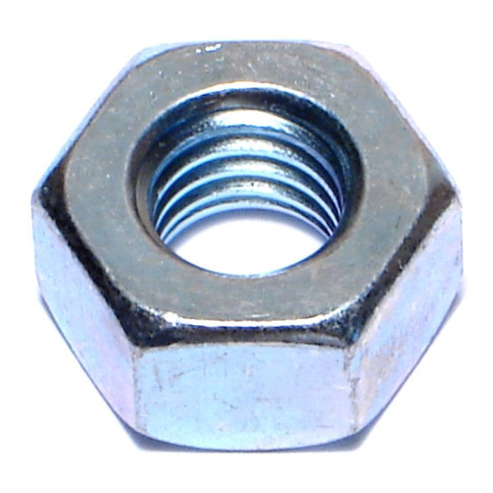 7/16"-14 Zinc Plated Grade 2 Steel Coarse Thread Heavy Hex Nuts