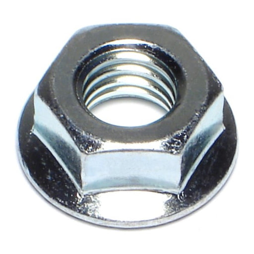 7/16"-14 Zinc Plated Case Hardened Steel Coarse Thread Hex Flange Nuts