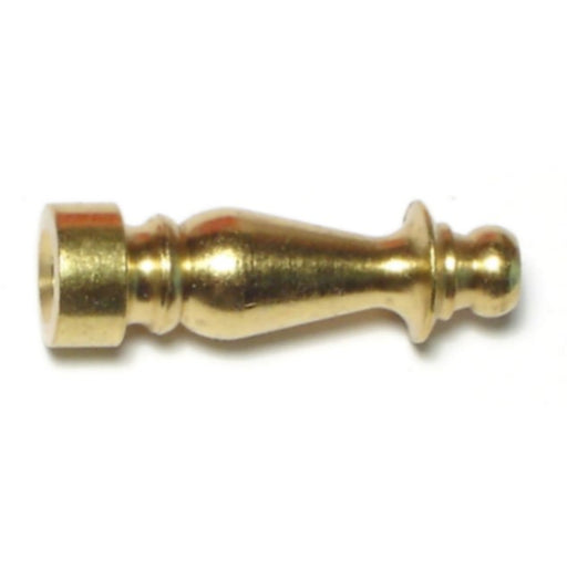 1/4 F x 1-1/2" Brass Finials