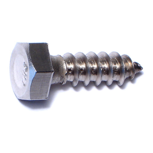 5/16" x 1" 18-8 Stainless Steel Hex Head Lag Screws