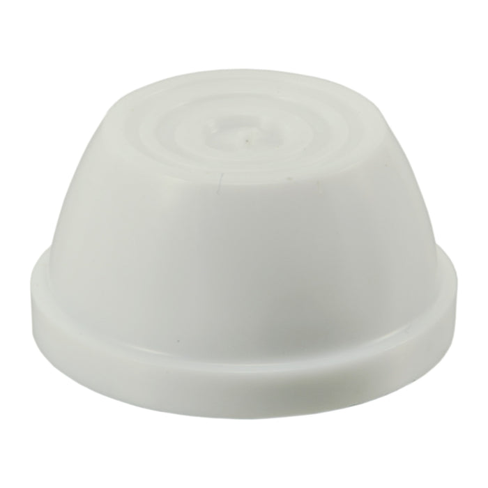 1/4" White Plastic Push Nuts