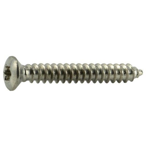 4.2mm x 30mm Steel Star Drive Oval Head Sheet Metal Screws