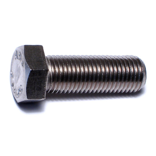 7/16"-20 x 1-1/4" 18-8 Stainless Steel Fine Thread Hex Cap Screws