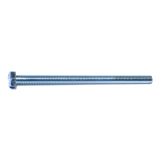 5/16"-18 x 5" Zinc Plated Steel Coarse Full Thread Hex Head Tap Bolts