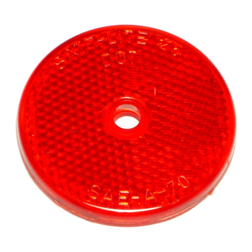 2-3/16" Red Plastic Reflectors