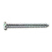 #12 x 2-1/2" Zinc Plated Steel Slotted Pan Head Sheet Metal Screws