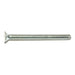 1/4"-20 x 3" Zinc Plated Steel Coarse Thread Slotted Flat Head Sheet Metal Screws