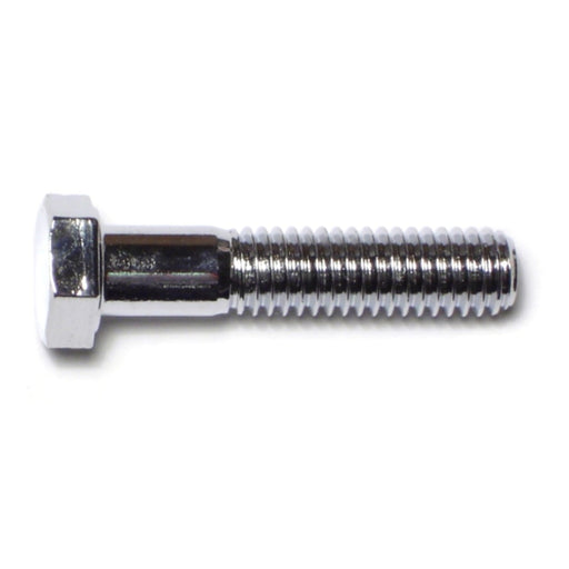 3/8"-16 x 1-3/4" Chrome Plated Grade 5 Steel Coarse Thread Hex Cap Screws