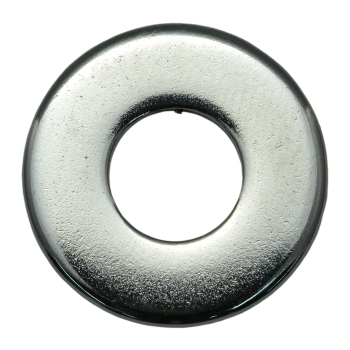 1/4" x 5/16" x 3/4" Chrome Plated Grade 2 Steel USS Flat Washers