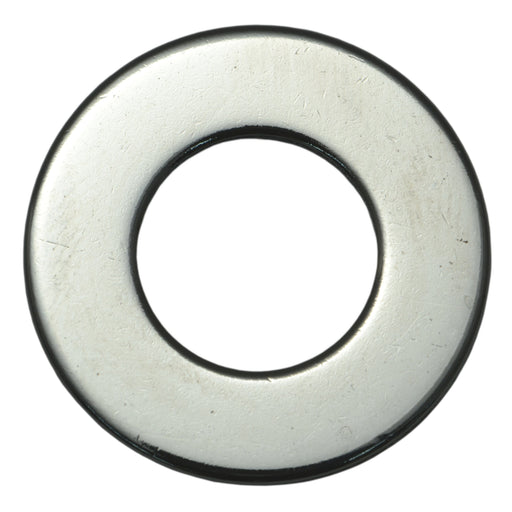 7/16" x 15/32" x 59/64" Chrome Plated Grade 2 Steel SAE Flat Washers