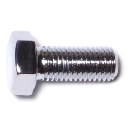 5/16"-24 x 3/4" Chrome Plated Grade 5 Steel Fine Thread Hex Cap Screws