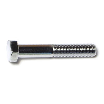 3/8"-24 x 2-1/4" Chrome Plated Grade 5 Steel Fine Thread Hex Cap Screws