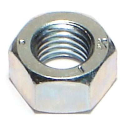 5/16"-24 Zinc Plated Grade 5 Steel Fine Thread Hex Nuts