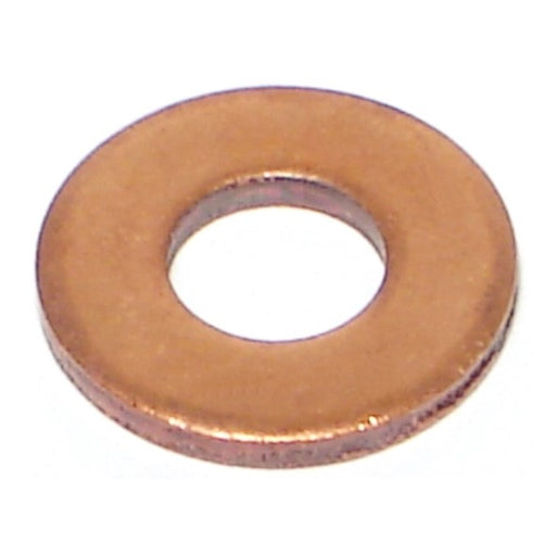 1/4" x 9/32" x 5/8" Copper SAE Flat Washers