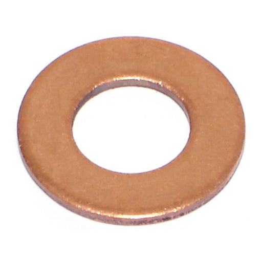 7/16" x 15/32" x 59/64" Copper SAE Flat Washers