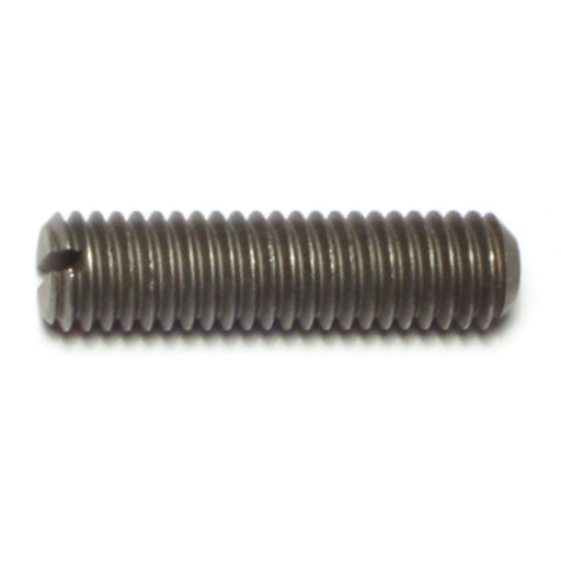 3/8"-16 x 1-1/2" Steel Coarse Thread Slotted Headless Set Screws