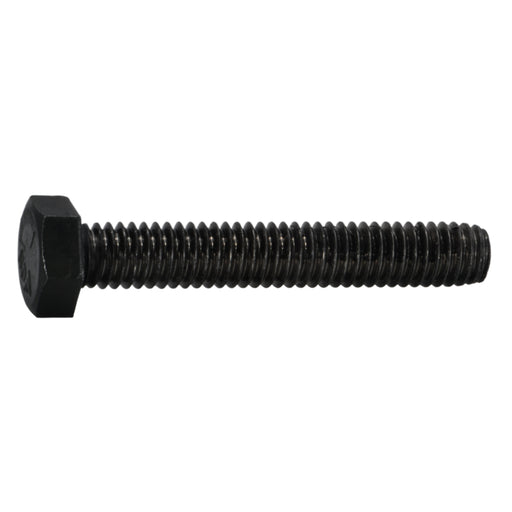 5/16"-18 x 2" Plain Grade 5 Steel Left Hand Thread Hex Cap Screws