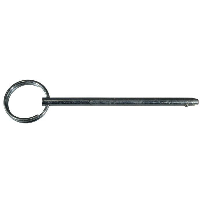 3/16" x 3" Zinc Plated Steel Cotterless Hitch Pins