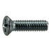 #0-80 x 1/4" Zinc Plated Steel Fine Thread Phillips Flat Head Machine Screws