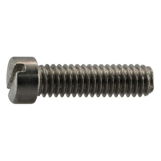 #6-40 x 1/2" 18-8 Stainless Steel Fine Thread Fillister Head Gun Screws