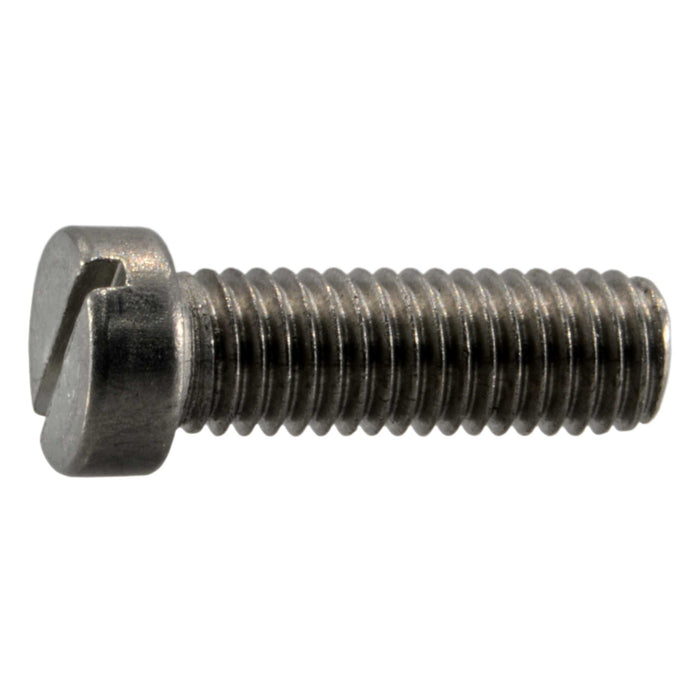 #8-40 x 1/2" 18-8 Stainless Steel Fine Thread Fillister Head Gun Screws