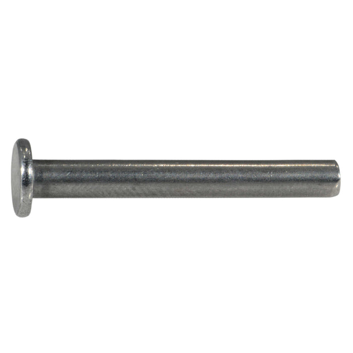 1/8" x 1/4" x 1" Solid Flat Head Rivets