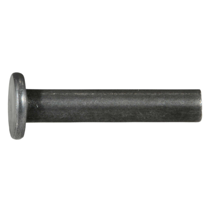 3/16" x 3/8" x 1" Solid Flat Head Rivets