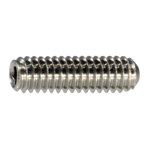 #1-72 x 1/4" 18-8 Stainless Steel Fine Thread Hex Socket Headless Set Screws