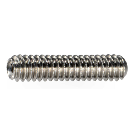 #2-56 x 3/8" 18-8 Stainless Steel Coarse Thread Hex Socket Headless Set Screws