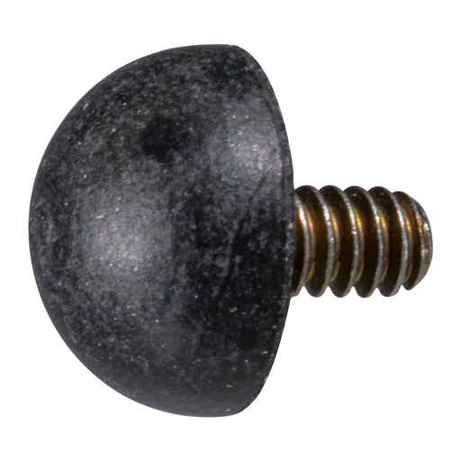 #6-32 x 7/16" Rubber Coarse Thread Male Spherical Bumper Mount