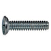 #10-24 x 7/8" Zinc Plated Steel Coarse Thread Phillips Flat Undercut Head Machine Screws